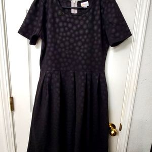 Rare Lularoe Black Dress with Pockets Size Large